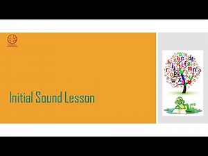 Initial Speed Sound Lesson f