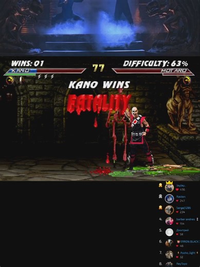 Kano vs Motaro: Epic Fatality in Mortal Kombat Gameplay