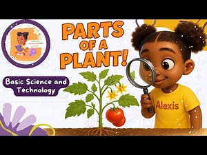 Parts of a Plant for Kids | Basic Science Lesson with Animation