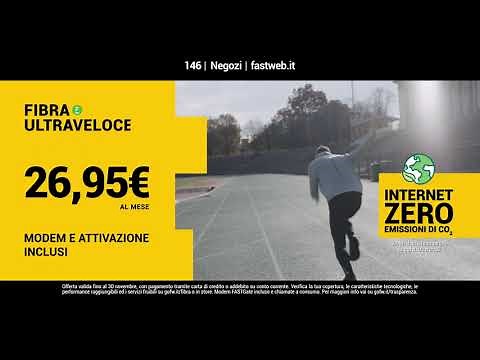 Scegli la Fibra Ultraveloce di Fastweb a 26.95€ al mese