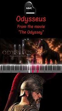 Odysseus from the movie "The Odyssey" by Ludwig Göransson piano cover/tutorial + sheet music