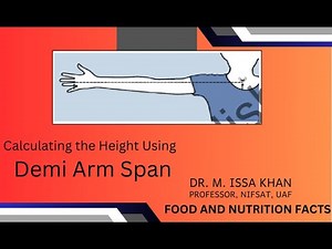 Calculating Height by using Demi Arm Span | Dr. M. Issa Khan