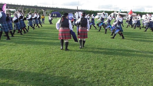 11K views · 589 reactions | Johnstone Pipe Band marching off the field after the British Pipe Band Championships held in St, James Playing Fields Paisley in Scotland back in 2016. | We Love Pipe Bands | Facebook