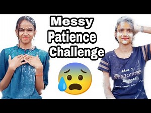 Messy Patience Challenge|Patience Test|Patience Challenge|Patience Test Challenge|@Sisters Vlog