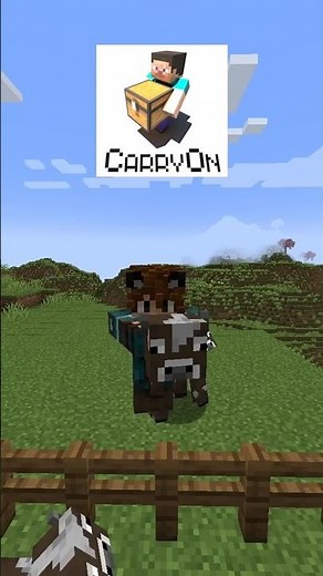 Carry On Mod for Carrying Chests and Mobs in Minecraft