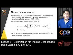 Optimization of Deep Models | Lecture 6 | Deep Learning