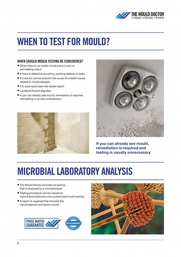 Mould Testing - The Mould Doctor