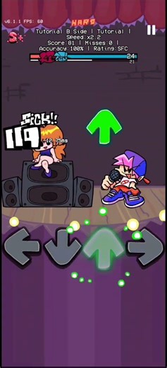 FNF B SIDES MOD TUTORIAL B SIDES GF VS B SIDES BF 💖💛