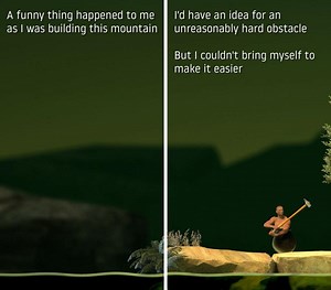 Getting Over It : le jeu le plus dur de l'App Store ?