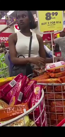 A woman from Zimbabwe was caught stealing eggs at a Shoprite store. | Operation Dudula SA Movement