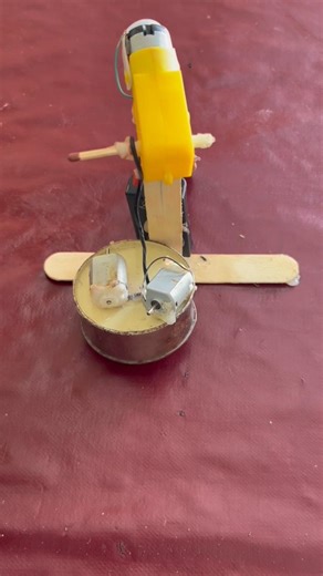 DIY Mini Vibration Machine Using DC Motor | Easy Science Project