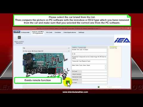 Eeprom & MCU application with Zed-FULL PC software onto TS48 transponder