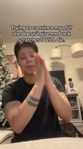 It’s a staple of life 😔 I NEED back and head scratches for survival #girlfriendappreciation #wlw #fyp