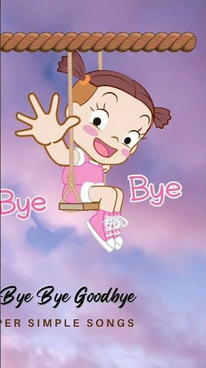 Bye Bye Goodbye | Super Simple Songs #shorts