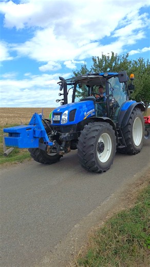 New Holland T6 startet mit Agro-Masz🚜☀️