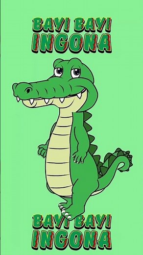 ingona #byebyeingona #crocodile #babysongs #cartoonforkids