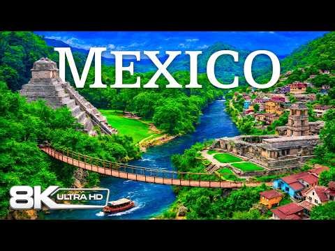 Mexico 8K | The Most Beautiful Places – Beaches, Cenotes & Ancient Ruins