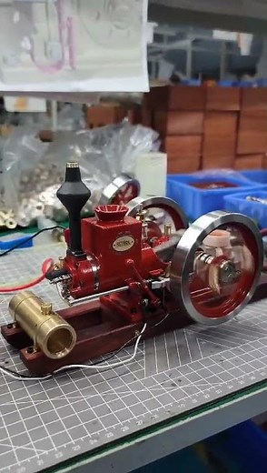 RETROL HM-01 Hit and Miss Engine Model Running Test - EngineDIY #enginediy #engine #hitandmiss