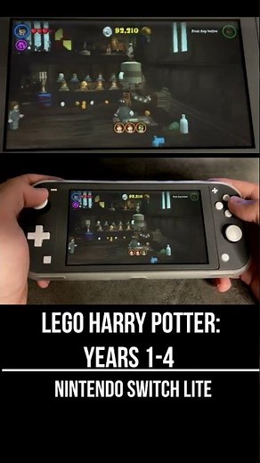 LEGO Harry Potter: Years 1-4 Nintendo Switch Lite Gameplay