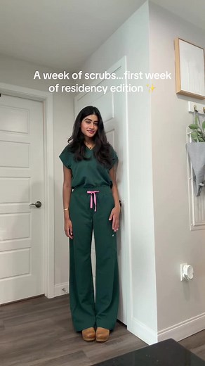 A Week of Scrubs — First Week of Residency Edition