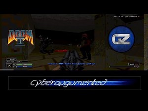 Doom 2: Cyberaugumented mod + Universal Rain and Snow - gameplay PC