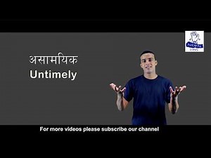 Let's learn Nepali Sign language