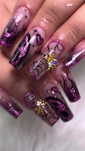 Halloween-Inspired Nail Art Designs for Fall