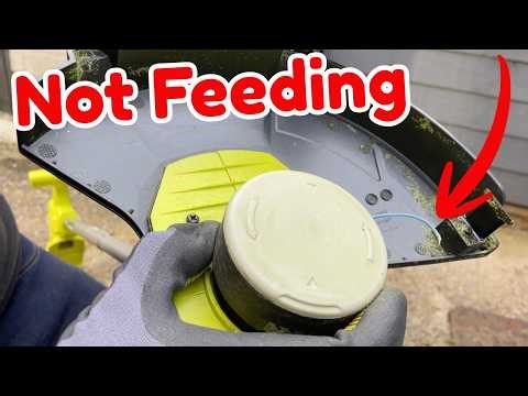 Ryobi String Trimmer Not Feeding Line – Fix