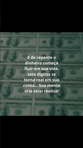Abundância financeira, empreendedorismo, mente milionária #sucesso #empreender #frases