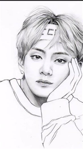 #BTS#drawing #viral #body to body#members#Arirang#shots #art