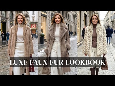 2026 Winter Faux Fur Fashion: Visual Lookbook for Women Over 50