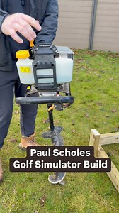 Paul Scholes Garden Golf Sim Build #golfsimulator #golfsim #asmr #golfsimulatorroom #mancave #gardenroom #satisfyingvideos | Golf Sim Rooms