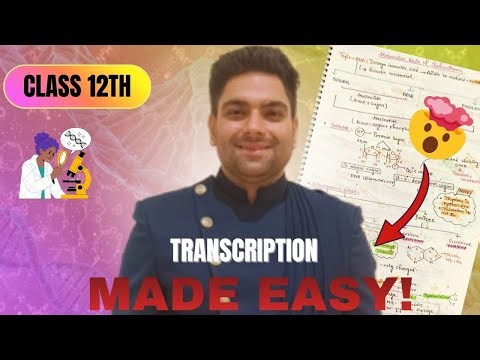 TRANACRIPTION | MOLECULAR BASIS OF INHERITANCE | BY DR KARAN VARDHANI |