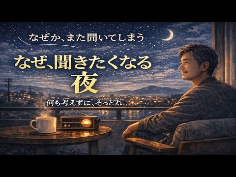 なぜか、最後まで聞いてしまう夜｜静かに心がほどけるラジオ