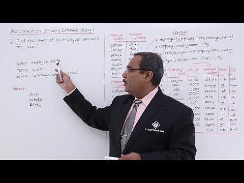 DBMS - Assignment on Company Database Query-1