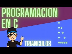 Triángulos con asteriscos en las orillas | Ejercicios programación en C