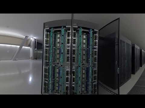 【360°】スーパーコンピュータ「富岳」のある計算機室を見てみよう（解説なし）