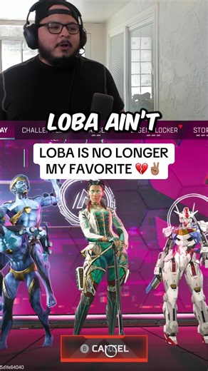 Loba is no longer my favorite 💔✌🏽. #apexlegends #tiktokgrowthchallenge