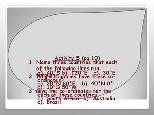 Grade 6 - Geography - Unit 1, 2 & 3