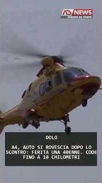 A4, AUTO SI ROVESCIA DOPO LO SCONTRO: FERITA UNA 40ENNE. CODE FINO A 10 CHILOMETRI | 16/02/2026