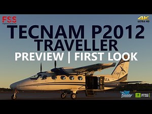 MSFS | New FSS Tecnam P2012 Traveller Aircraft - Preview [4K]