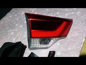 Replace Inner Rear Tail Light Assembly, 2018 Toyota Highlander, Liftgate Lamp Assy