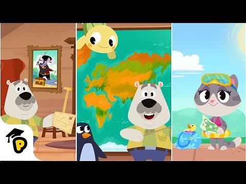 Learn to read maps | Compilation | Kids Learning Cartoon | Dr. Panda TotoTime