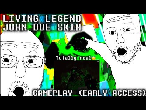 THE *NEW* LIVING LEGEND JOHN DOE SKIN GAMEPLAY SLASHER UPDATE | ROBLOX FORSAKEN #forsaken (read dec)