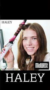 Haley is using a Conair. Midwest Model Agency.