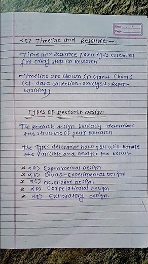Types of Research Design| types| reserch Design|research|methodology| #ytshorts #education #research