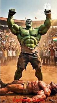 Green Hulk v/s Red Hulk | ai stories, hulk, the incredible hulk