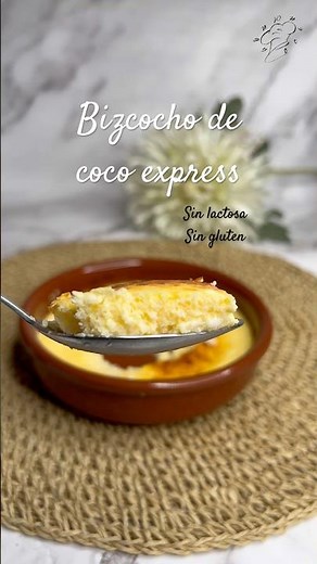 BIZCOCHO DE COCO EXPRESS SIN LACTOSA Y SIN GLUTEN