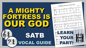 🎶 Choral Vocal Parts Guide: Hymns - "A Mighty Fortress Is Our God" 🎶 Welcome to our Choral Vocal Parts Guide for the powerful hymn, "A Mighty Fortress Is Our God." Written by Martin Luther and composed by Martin Luther, this video is your essential resource to perfect your choir part—whether soprano, alto, tenor, or bass. Each vocal section is meticulously highlighted and synchronized with the sheet music, ensuring seamless learning and mastery of your performance. All Parts: https://www.youtu