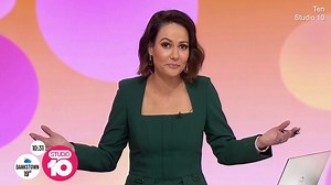 News presenter Natasha Exelby announces she's no longer single live on air